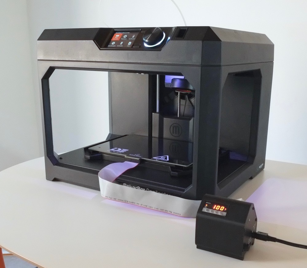 IDE HBP system for the MakerBot Replicator+ heated build platform