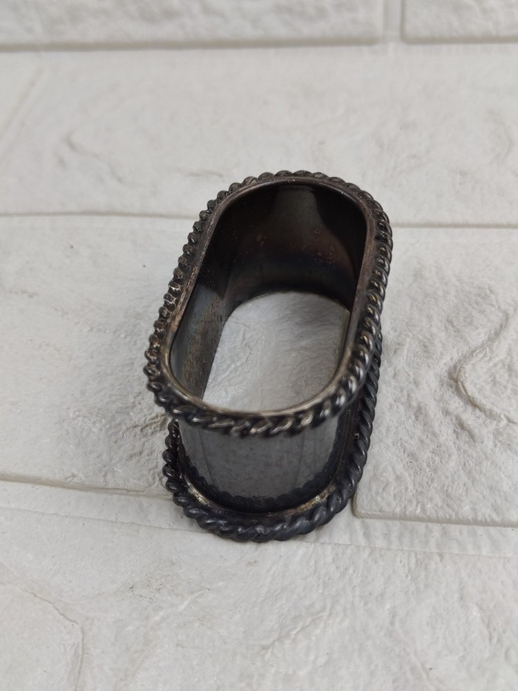 Antique Denmark 835 Silver Napkin Ring 45gr
