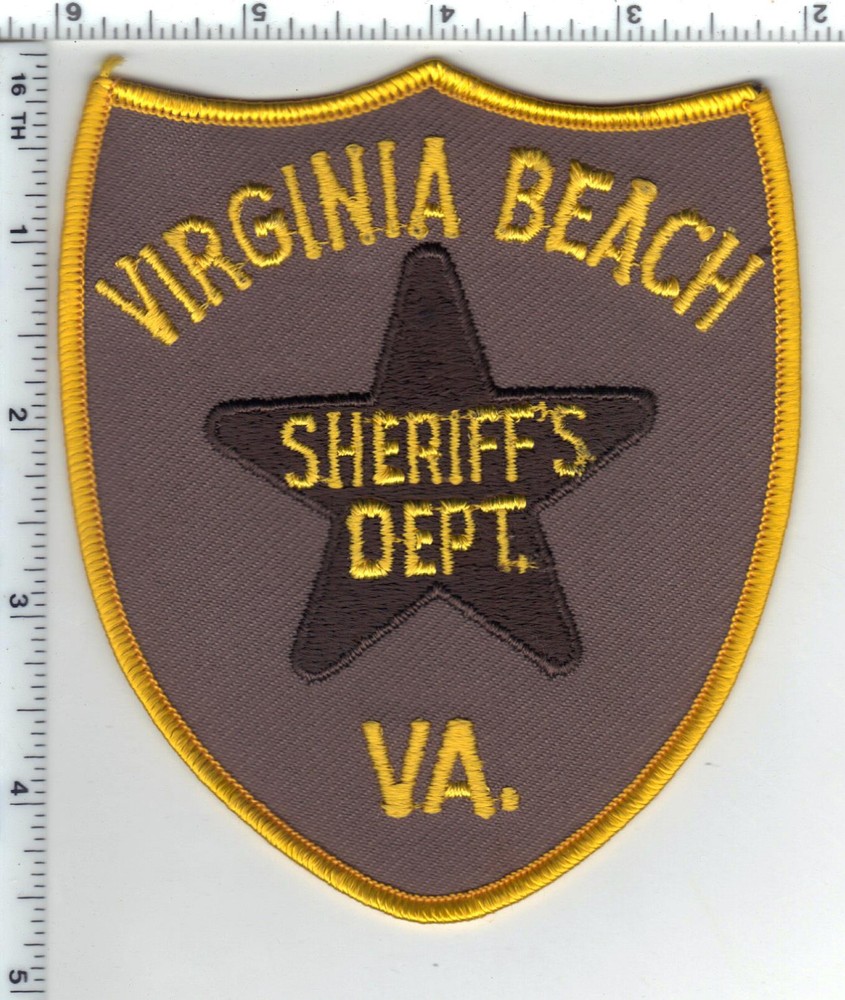 Colonial Heights Sheriff's Dept. (Virginia) Shoulder Patch from 1987