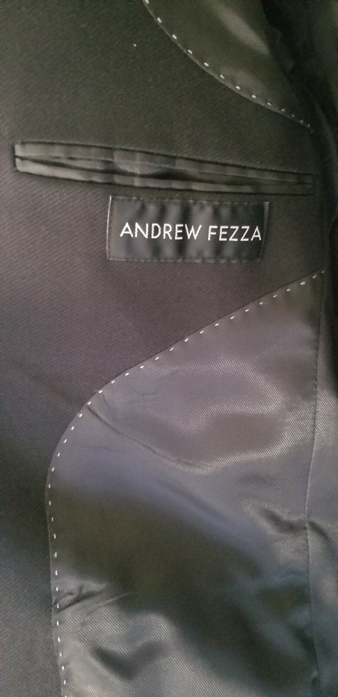 Men's Black Andrew Fezza Blazer 40R