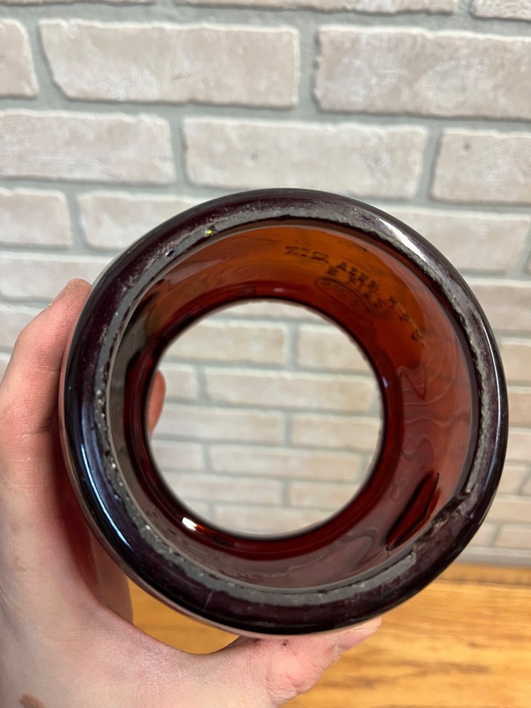 Dietz D-Lite Original Ruby Red Lantern Globe Replacement Part Loc-Nob H1