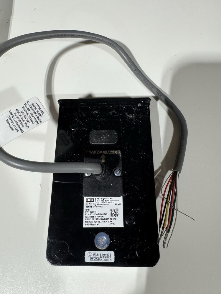 HID Singo Reader - Black
