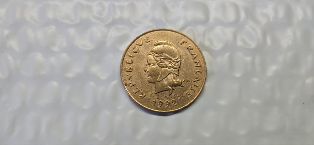 1992 French Polynesia - 100 Francs