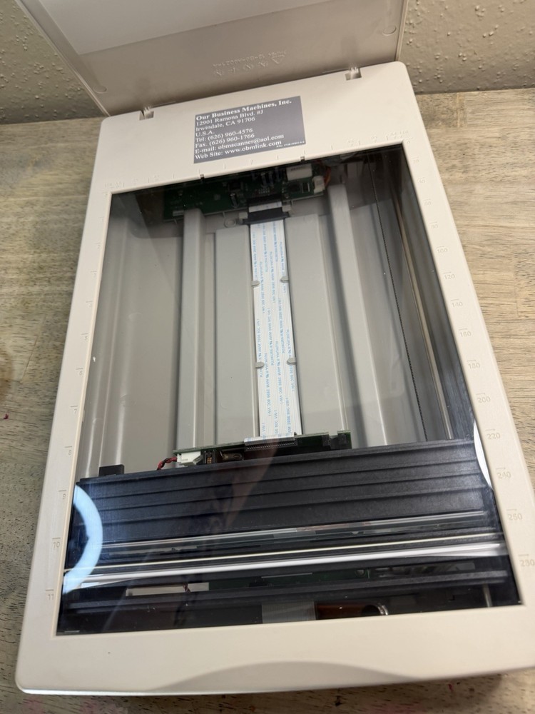Plustek Opticpro 1248 U Scanner No Power Cord