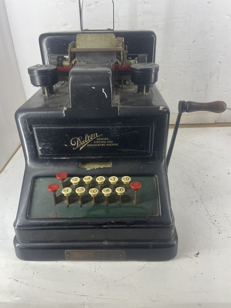 Vintage Dalton Adding ,listing & Calculating Machine  (Very Heavy)