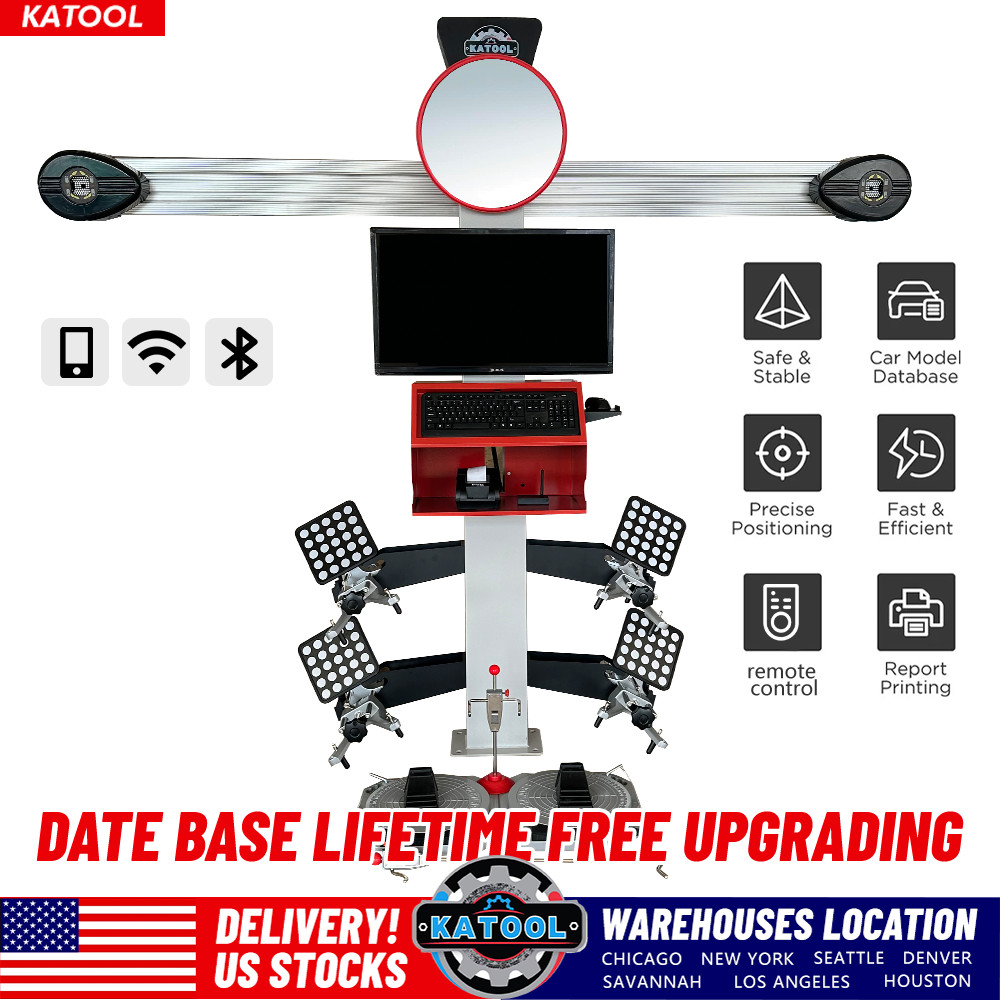 KATOOL 3D Wheel Alignment Machine Wheel Aligner  3D Tire Wheel Aligning Machine