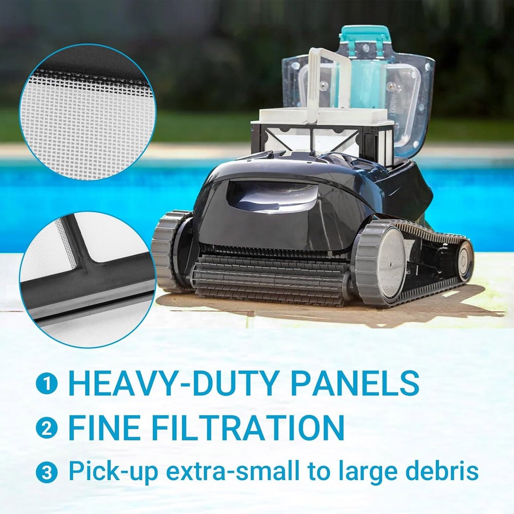 Dolphin Maytronics Spring Filter Kit 4 Panels Nautilus E10 S50 Echo Active 10
