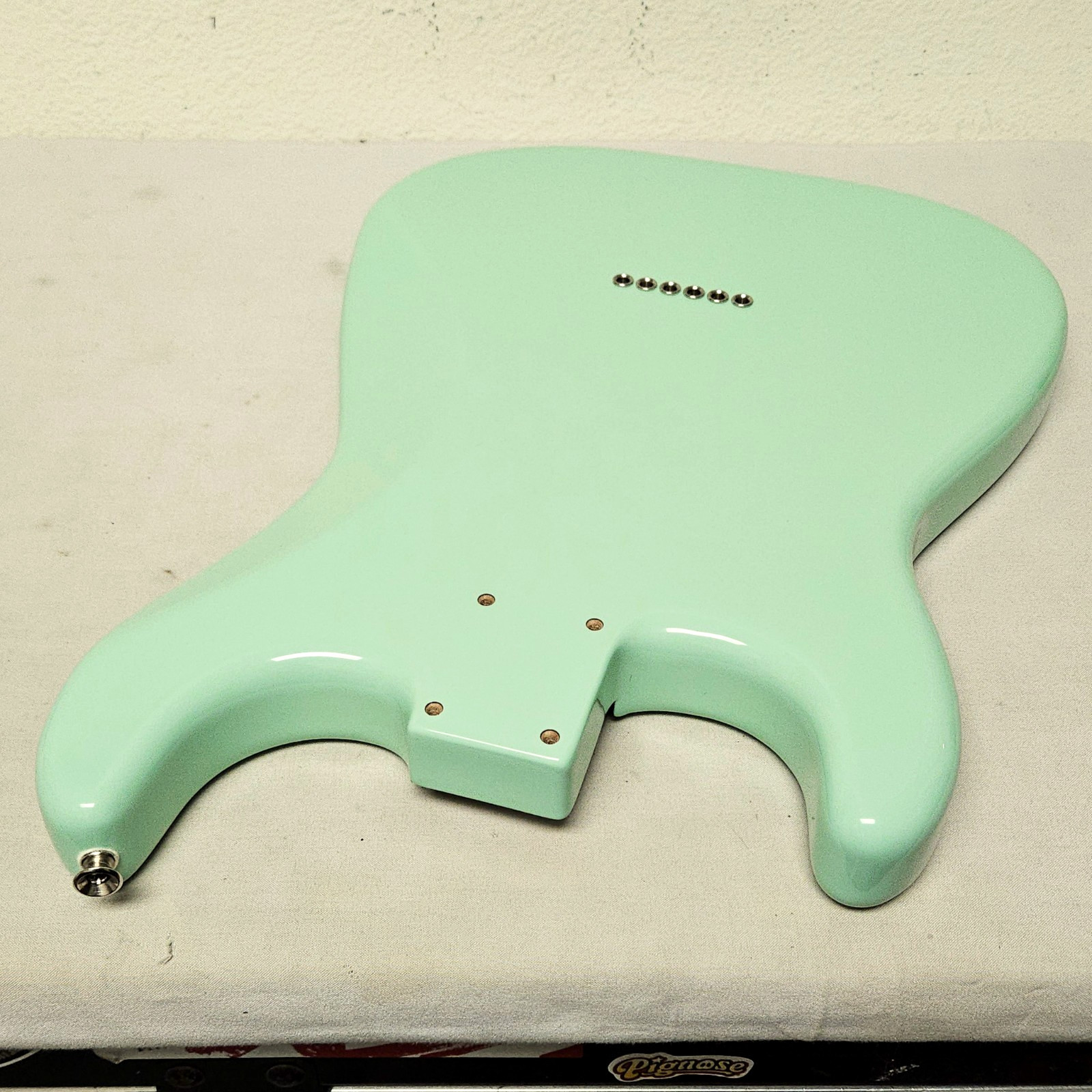 Fender Tom Delonge Stratocaster Alder Hardtail Body - Surf Green Strat Guitar