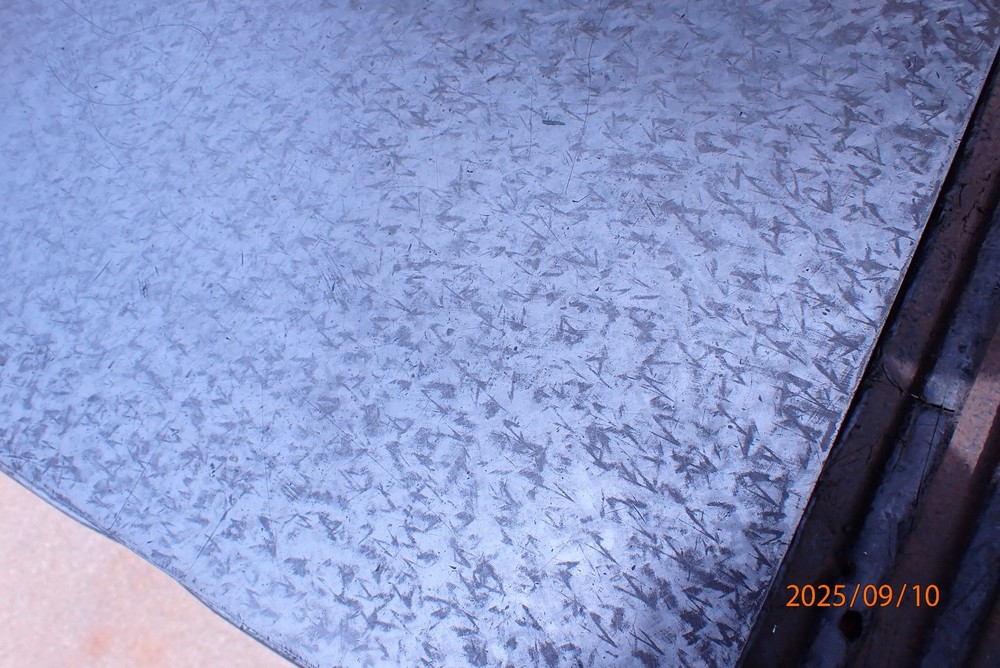 OLDER HEAVY IRON MACHINIST SURFACE PLATE SCRAPED WORK SURFACE