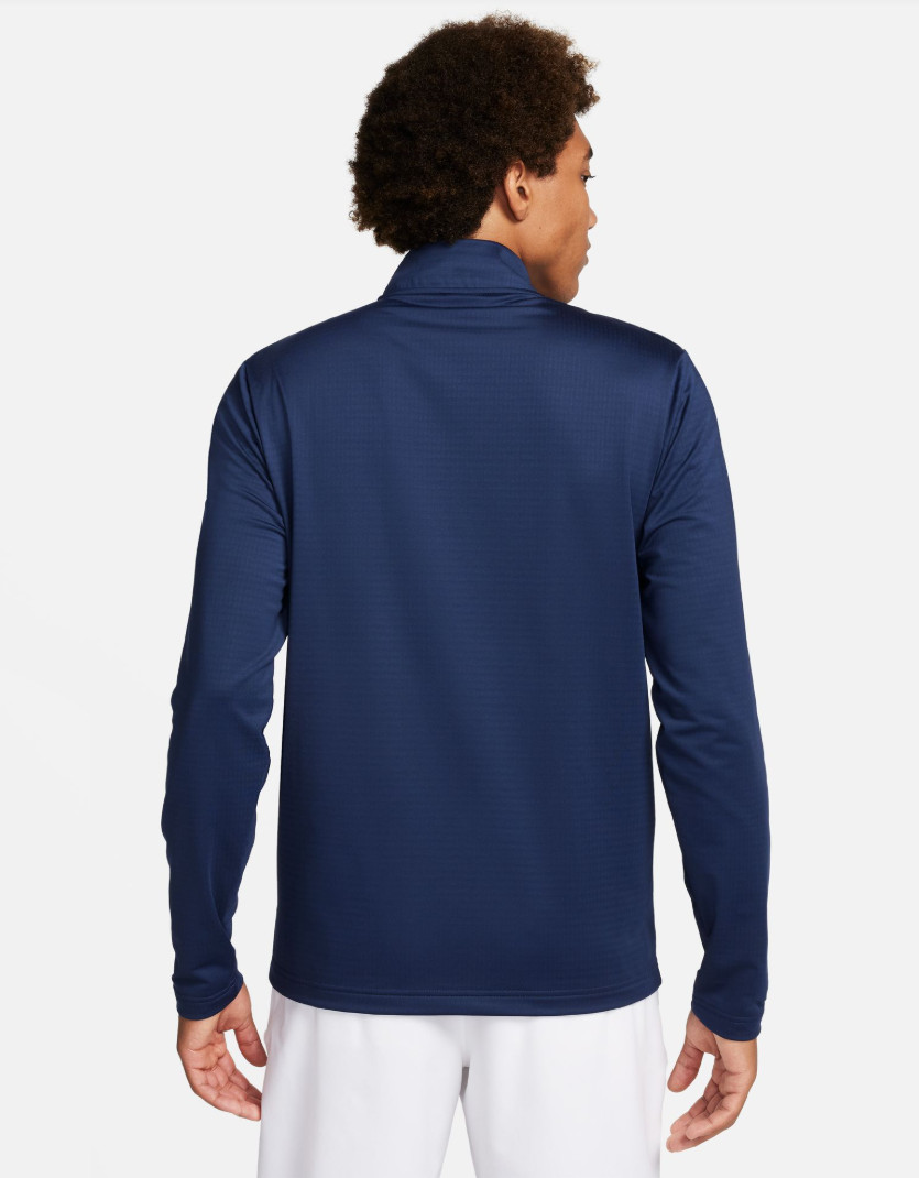 Nike Golf Victory HZ Men's Dri-FIT 1/2 Zip Top Style FD5837 410 Blue New w/ Tags