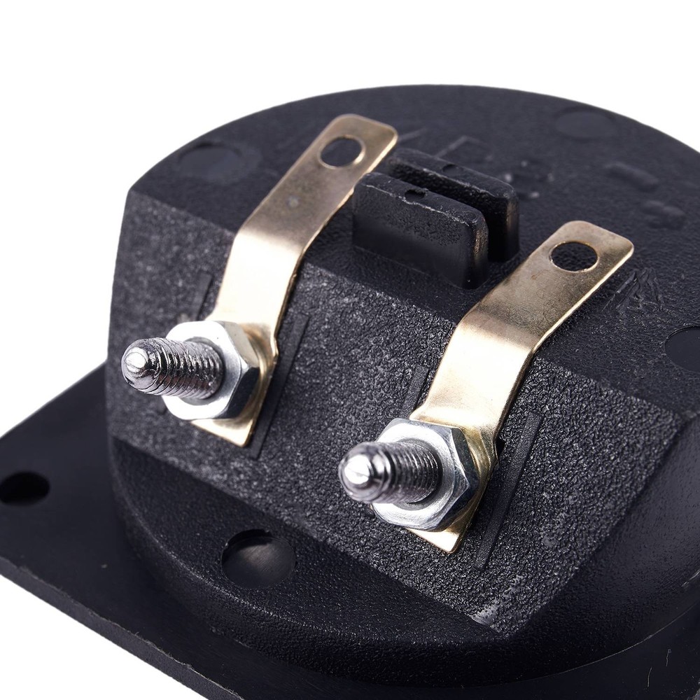 Square Shape Binding Post Type Speaker Box Terminal Cup Black F7Q46635