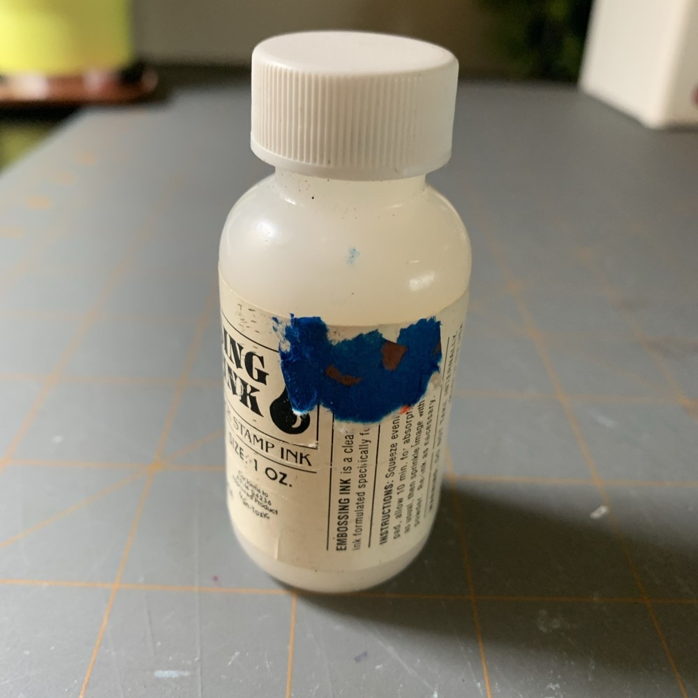 Ranger Inkssentials Refill, Clear, 1 oz. Embossing Ink, 1-Ounce
