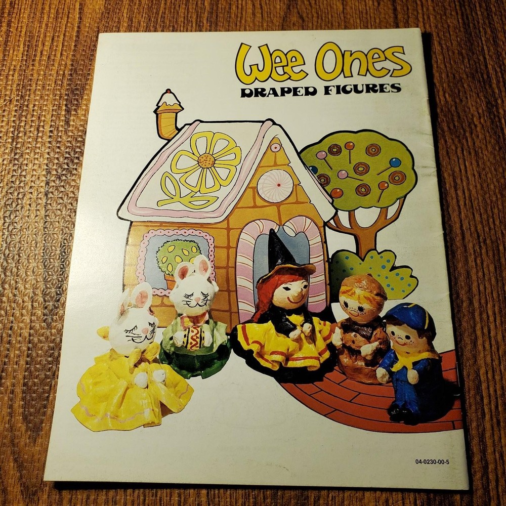 And I Made It Myself Wee Ones Draped Figures Pattern Leaflet