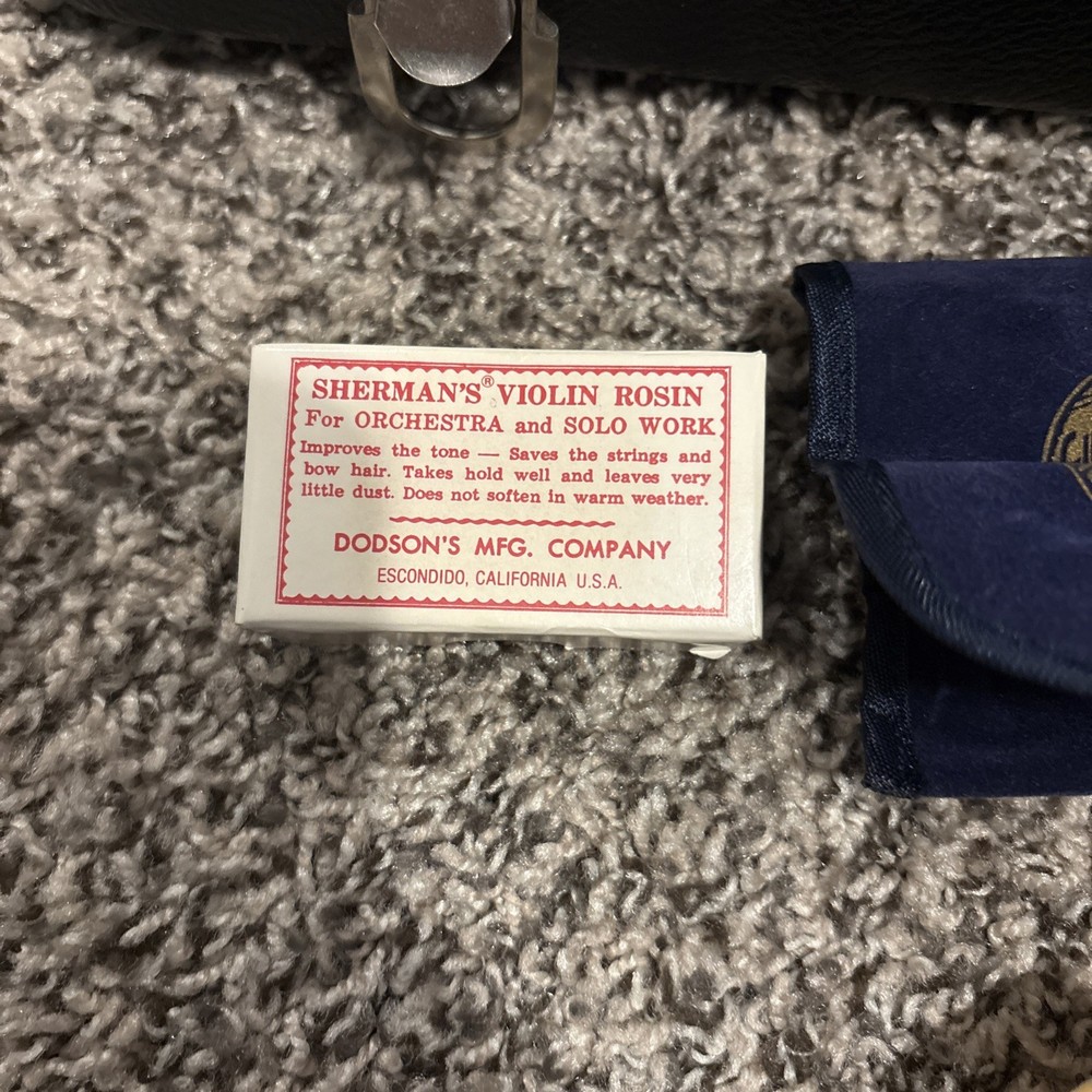 J. Balaton Violin With Bow And Case