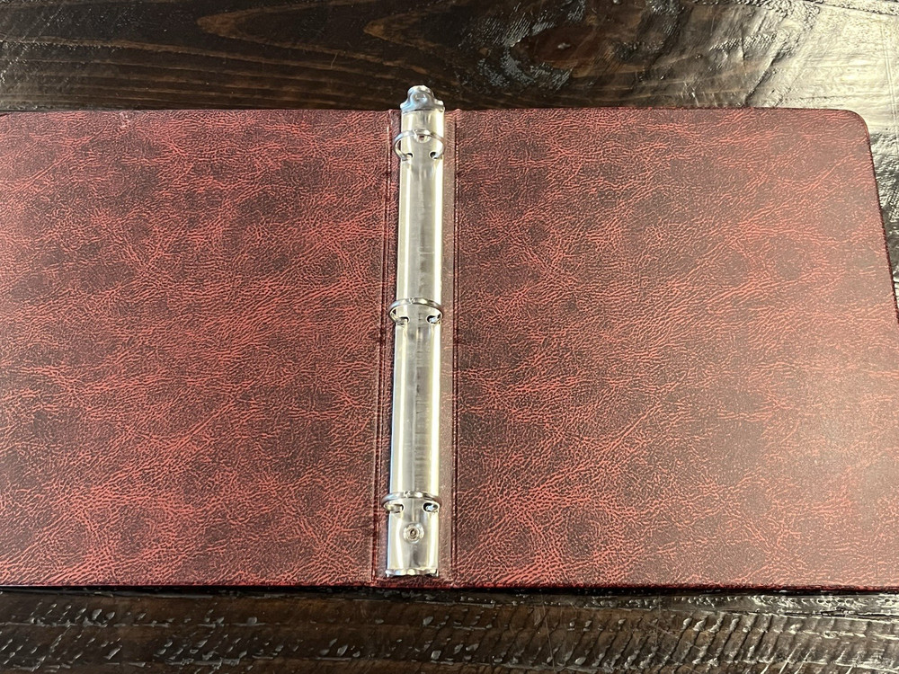 Minkus Publications American Plate Block Album Binder Vol VI 1979 - Date EMPTY