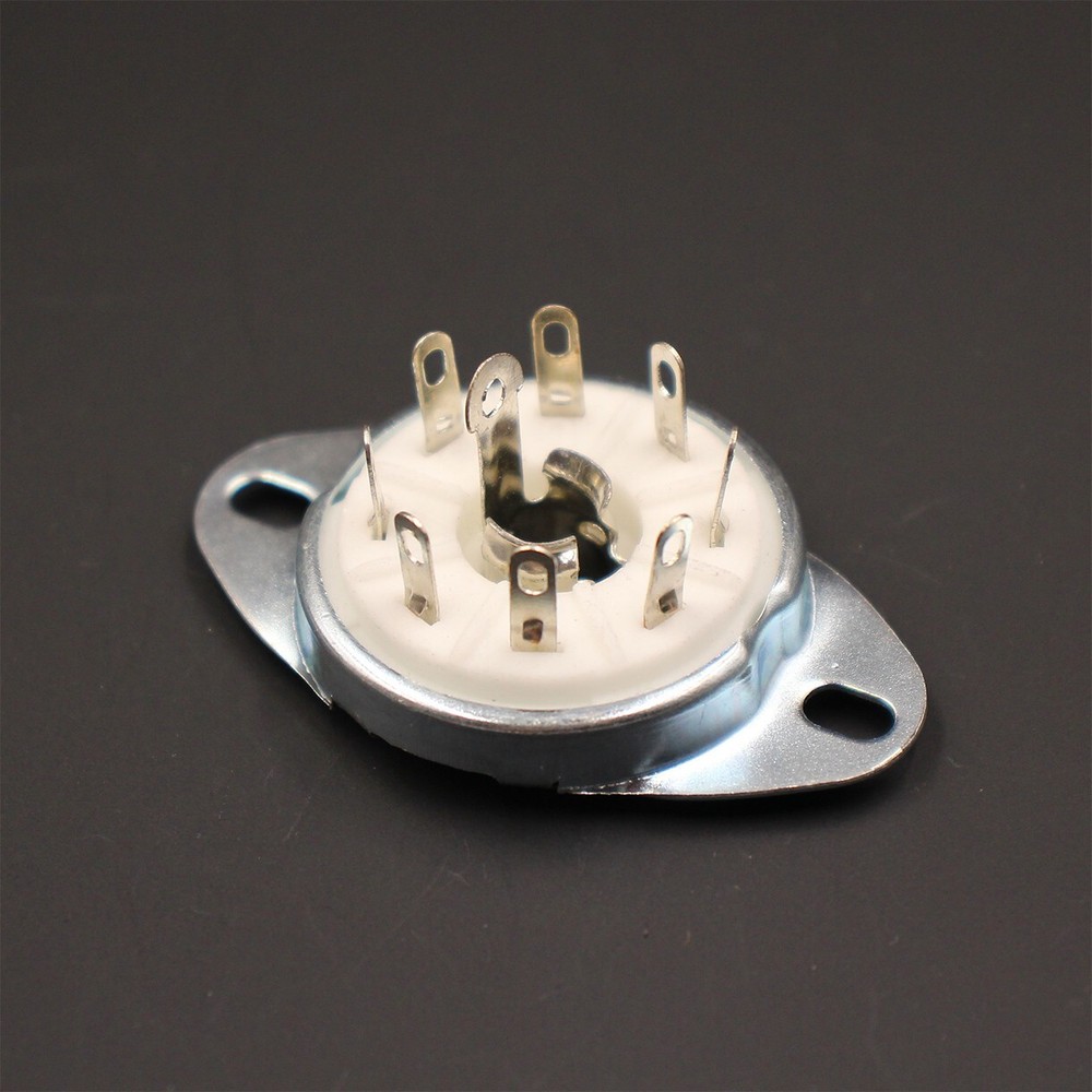 4pcs 8pin tube socket, loctal socket