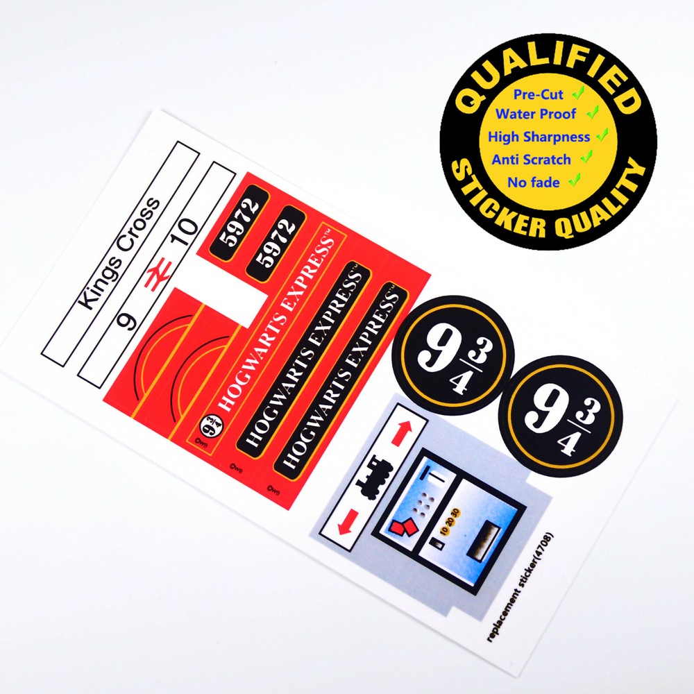 Replacement sticker for set 4708 Precut sticker