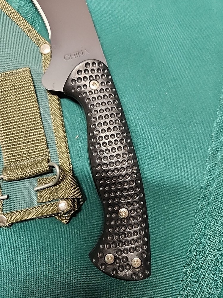 Kukri Machete Curved Blade Nylon Sheath