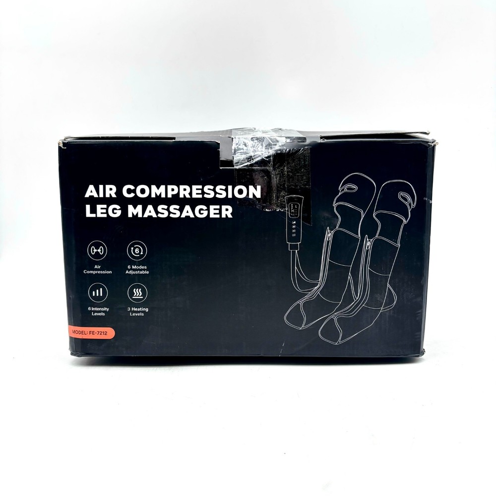 Air Compression Heated Leg Massager Model FE-7212