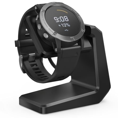 Multi-Angle Adjustable Charger Stand for Garmin Smart Watches - Universal Compat