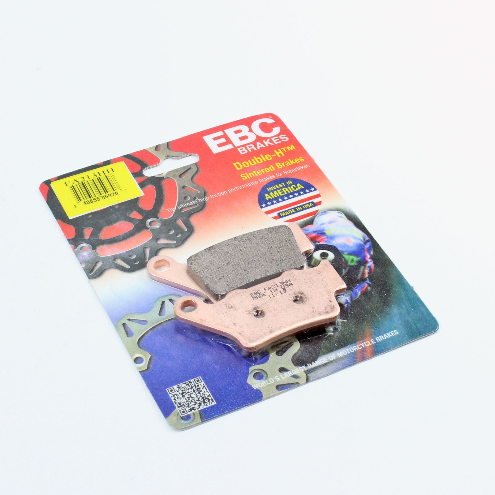 EBC Brake Pads HH Sintered for 2008-2015 BMW F 800 GS TWIN CYLINDER Rear