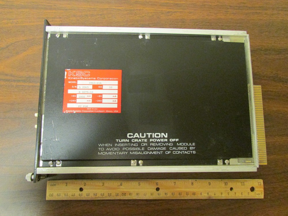 CAMAC Plug-In Kinetic Systems 3960 System Controller NIM NIMBIN