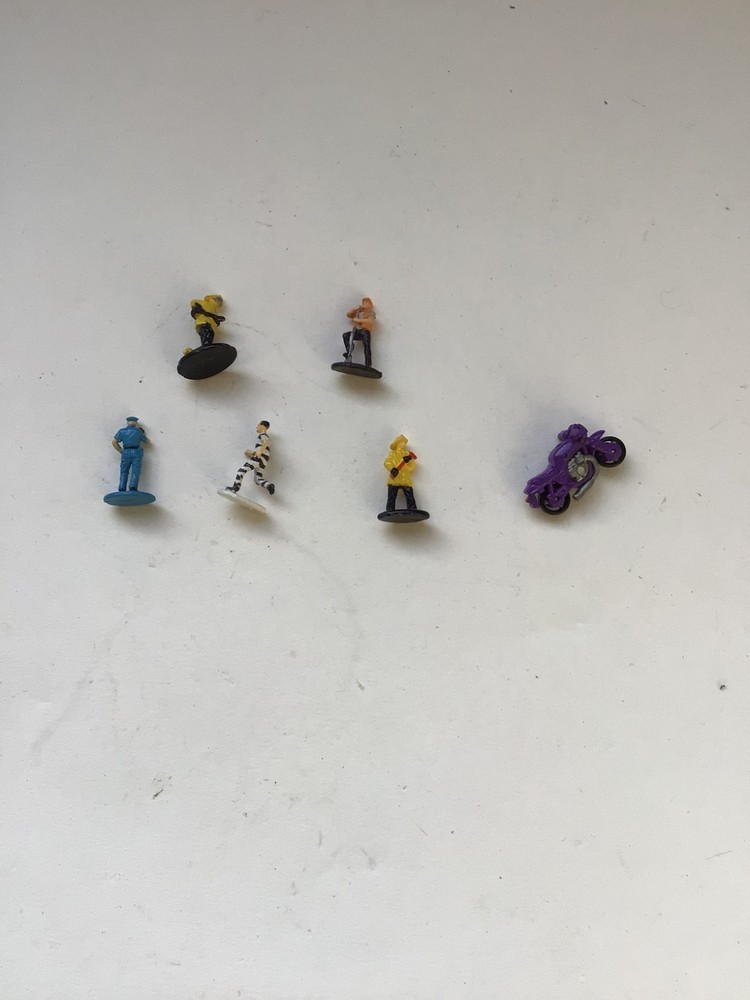Micro Machines Fireman Figure , convict ect.