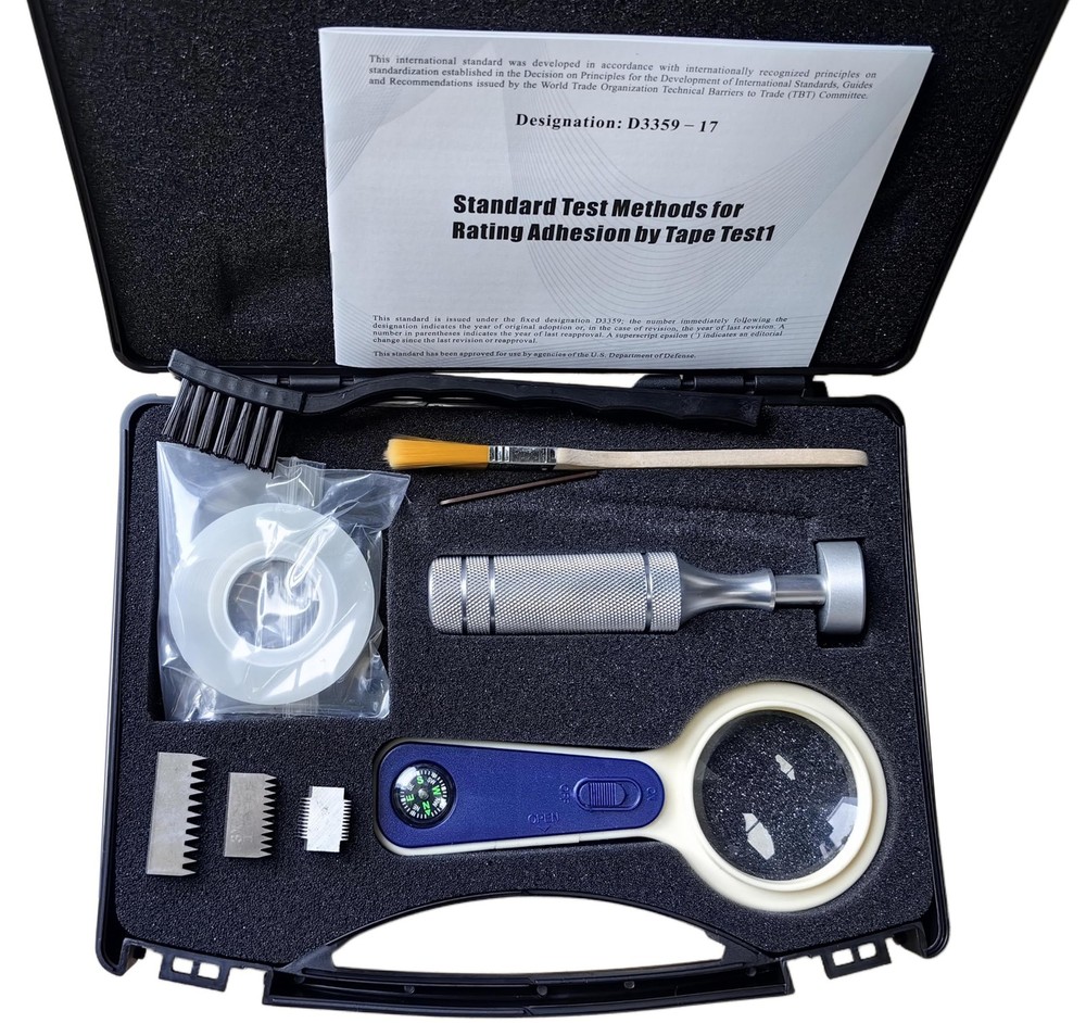 Professional Adhesion Tester Kit with Result Comparison Chart - 3-Blade Cross...