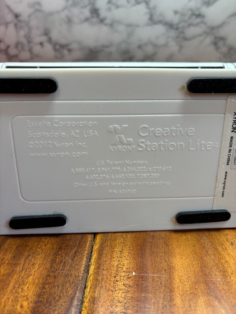 Xyron Creative Station Lite Sticker Maker Machine & Instructions Only Crafts