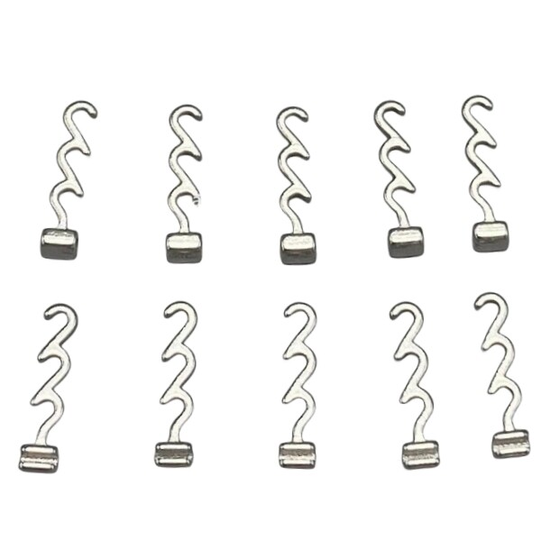 Dental Orthodontic Crimpable Hooks Multi-Function Long Left Right Accessory Hook