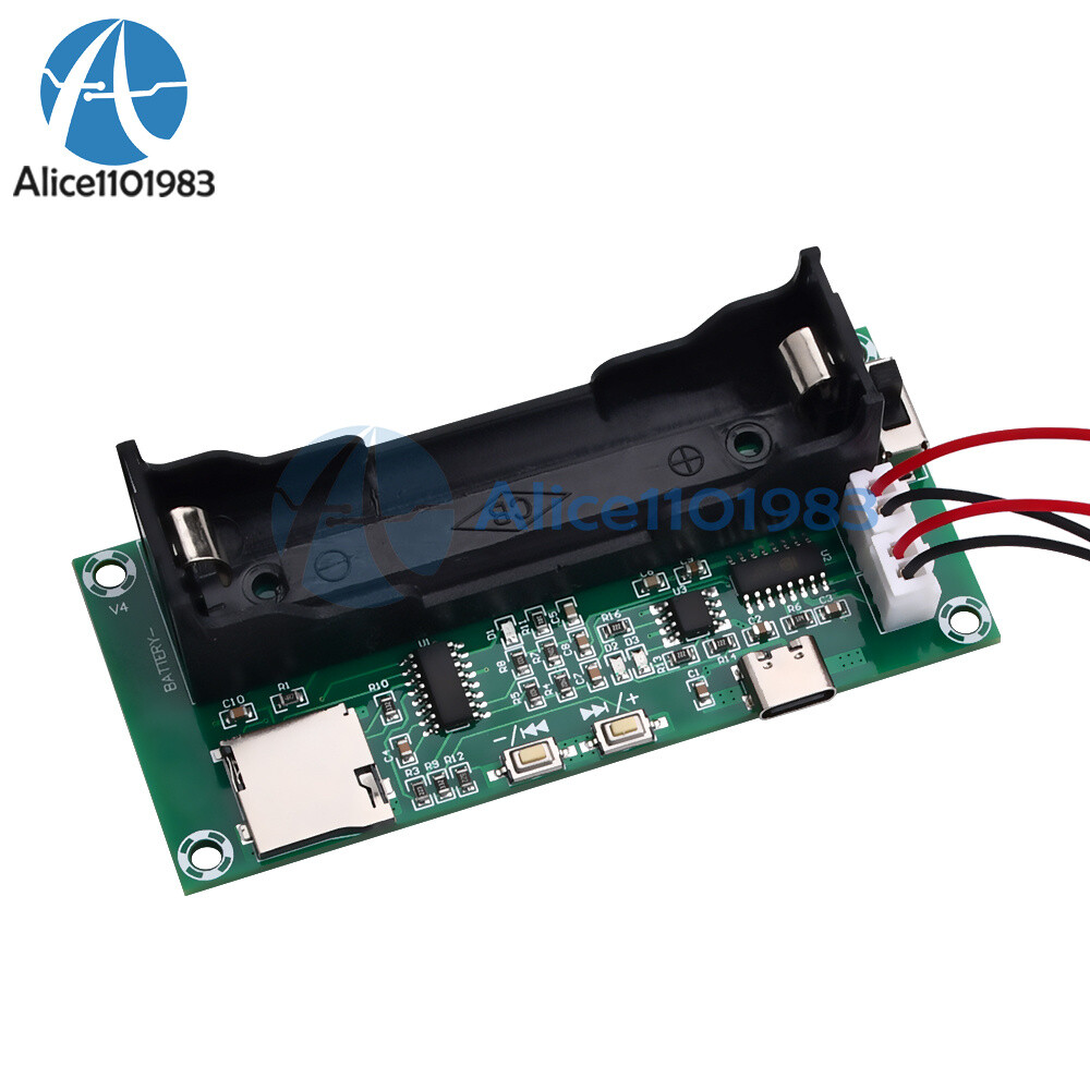 XH-A152 TF Card Decoding Board PAM8403 Digital Power Amplifier Module Type-C