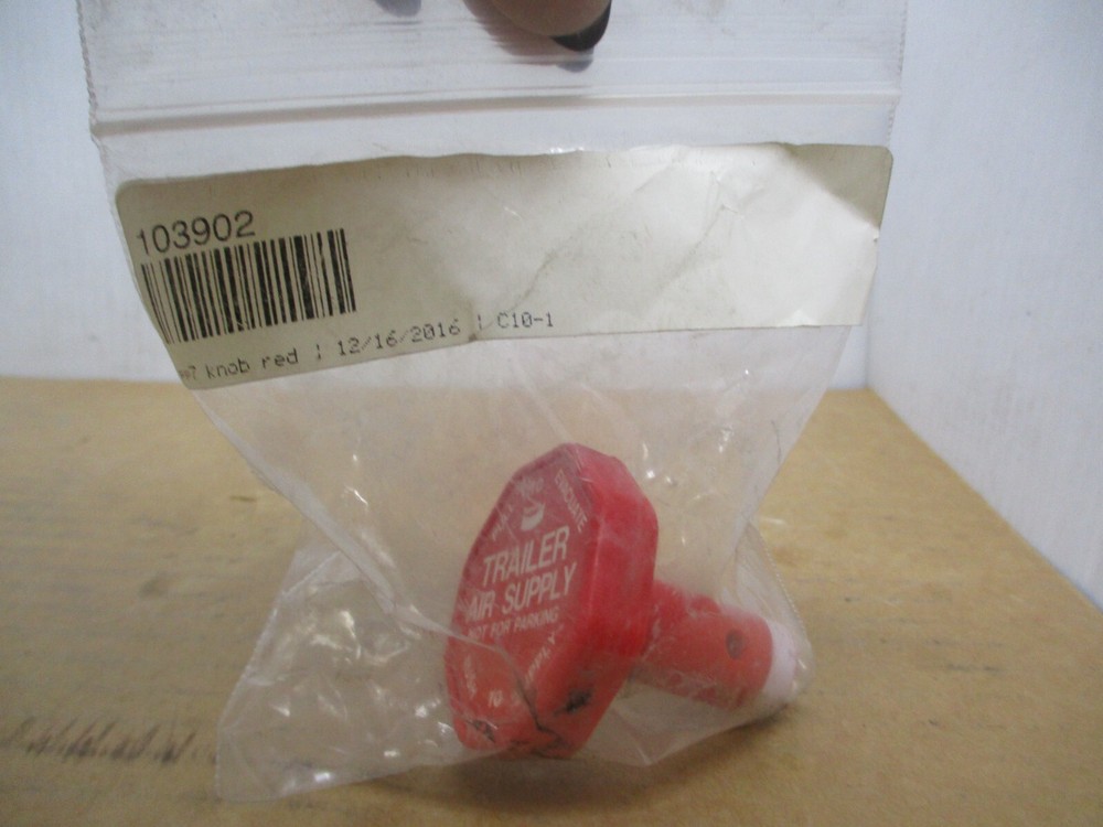 BENDIX DASH VALVE KNOB RED