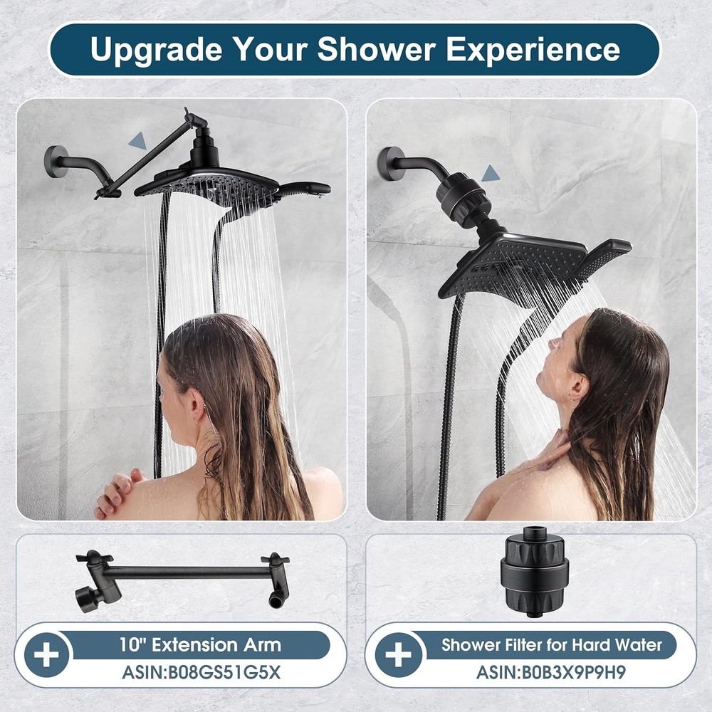 Stylish Handheld Shower Combo, Oil Rubbed Bronze