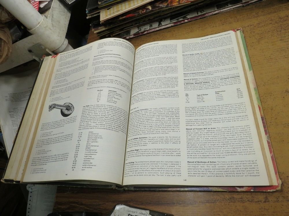 Advanced Dungeons & Dragons DUNGEON MASTERS GUIDE 1979 HC