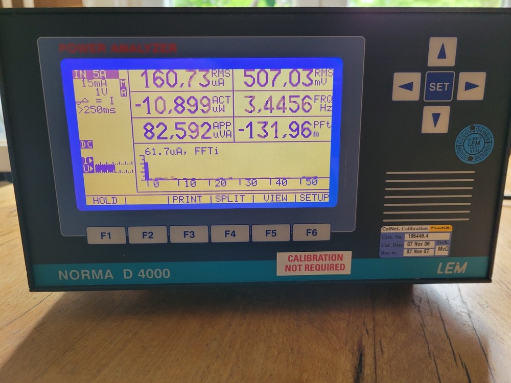 Fluke / LEM NORMA D 4000 power analyzer