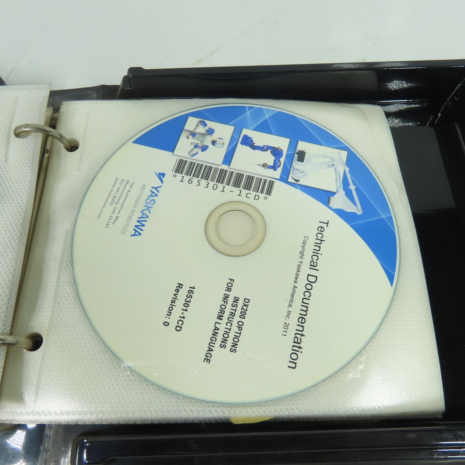 Yaskawa 165838-1CD DX200 Motoman Robotics Technical Documentation 10-Disc Set