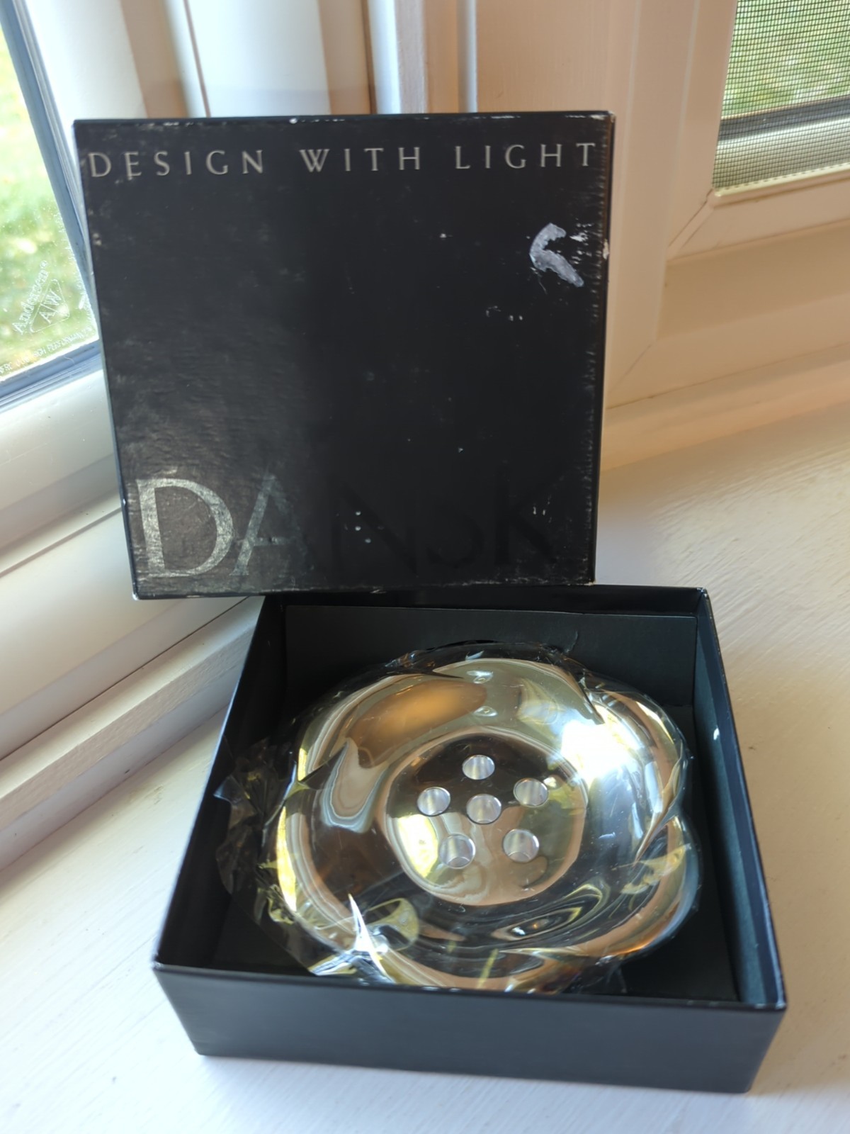 Dansk Silverplate Flower Dish Flower Frog Ikebana Holder Gunner Cyren Design