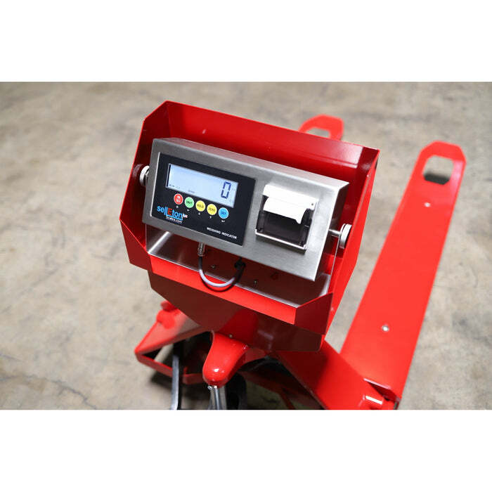 SellEton SL-5000-PJP Pallet Jack Scale with Built-in Printer l 5000 lb Capacity