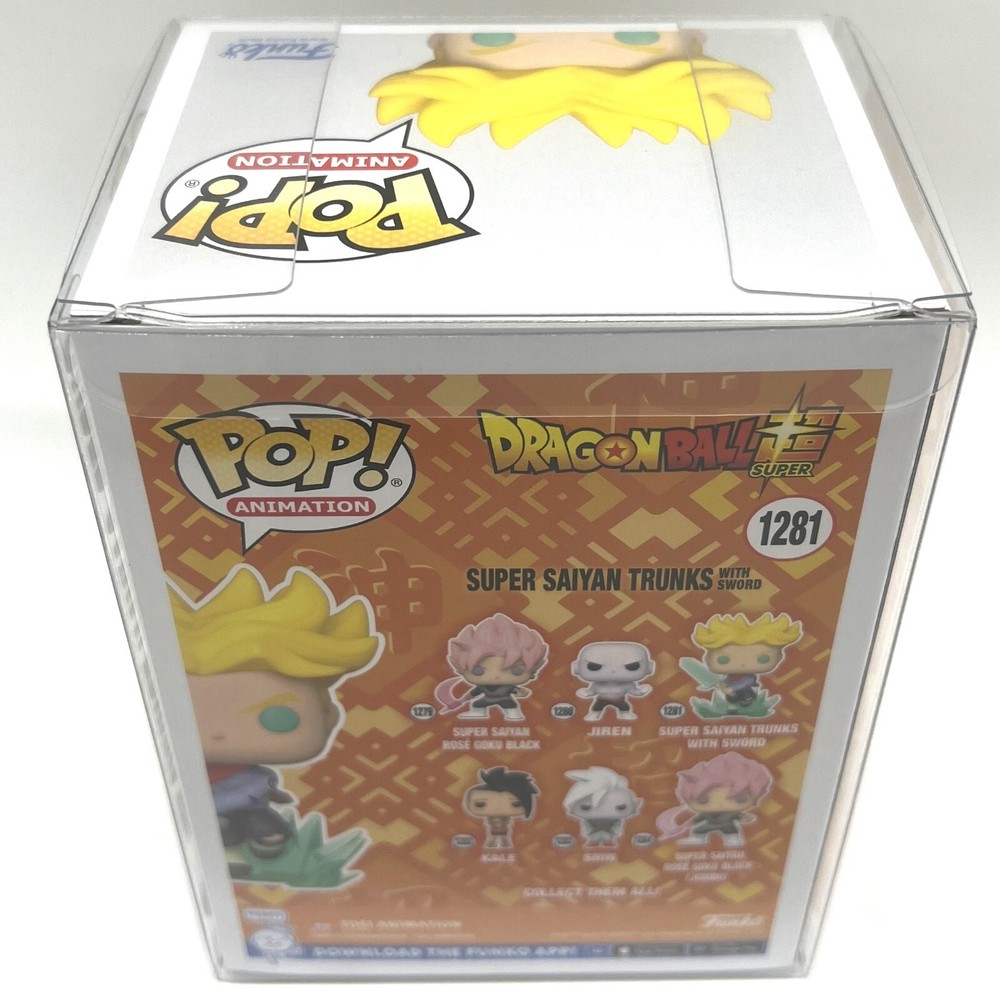 Funko Pop! DBS SS Trunks with Sword GITD #1281 Special Edition with Protector
