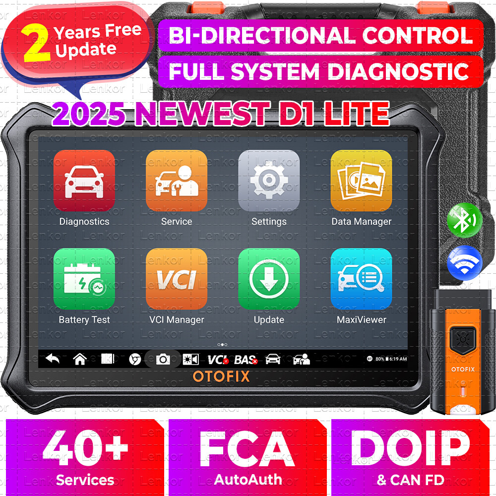 2025 OTOFIX D1 Lite Car Bidirectional Scanner Auto Full System Diagnostic Tool
