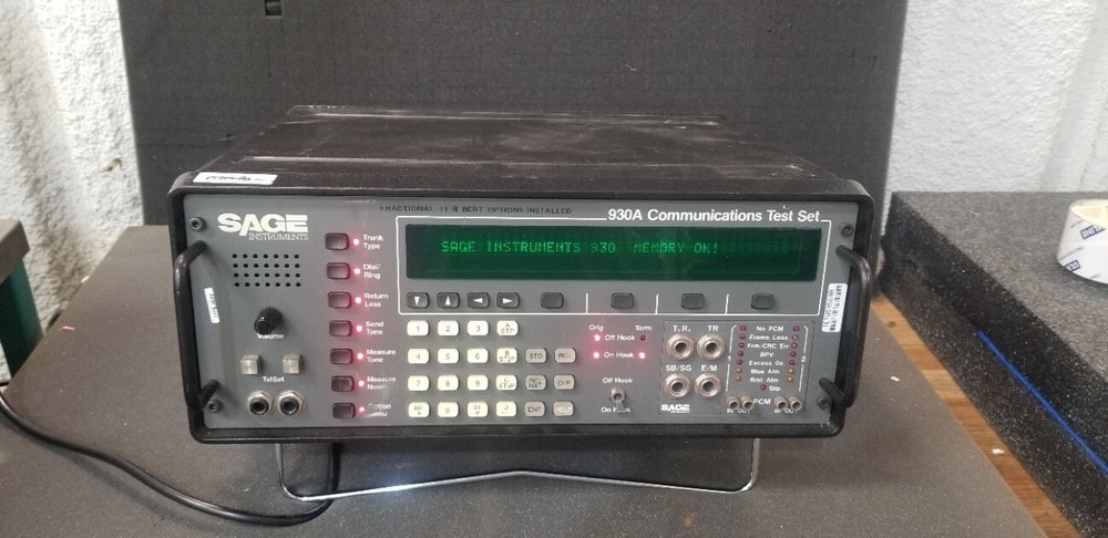 SAGE 930A Communications Test Set Unit C
