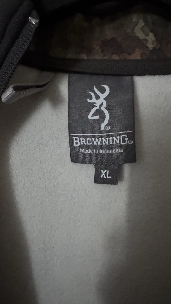 Camo Full Zip Jacket XL - Browning
