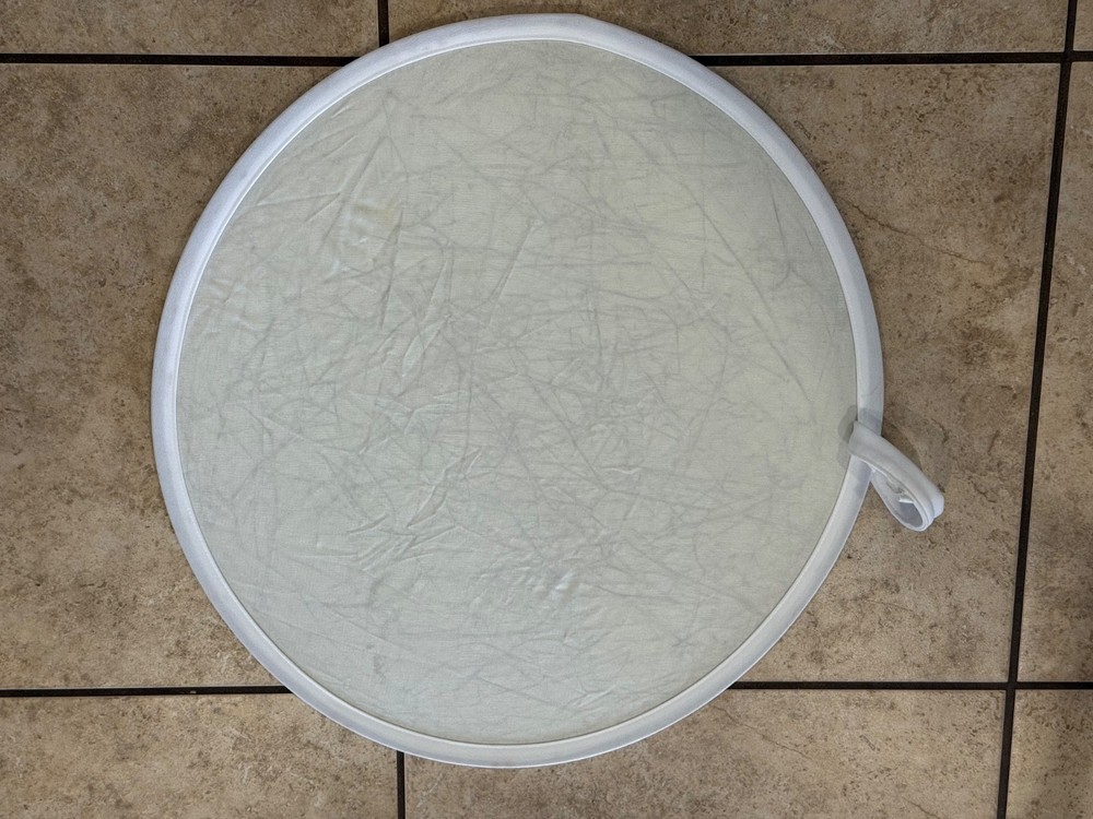 Flexfill 20" Reflector Silver White With Bag Foldable Collapsible