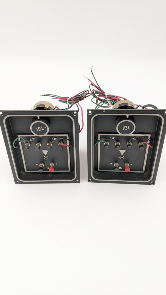 Vintage JLB LX2 Speaker Crossover Network Pair Set Retro Speaker Components