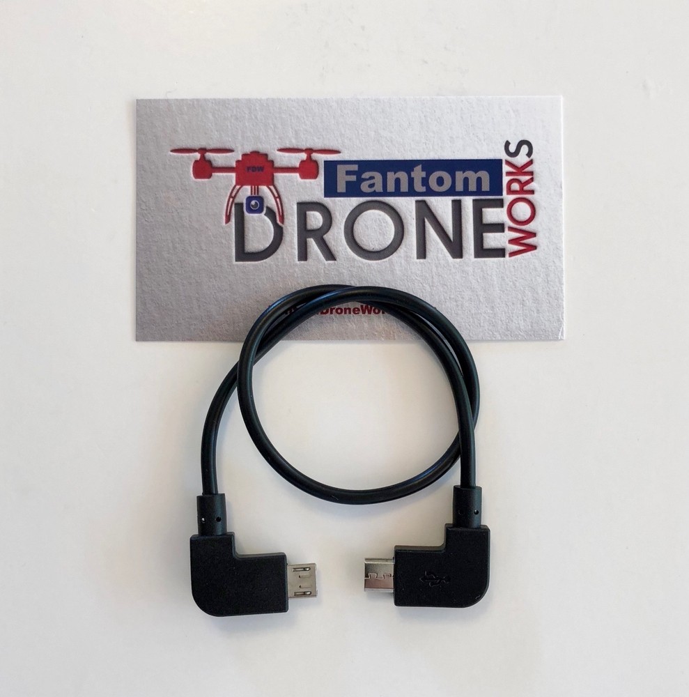 Dji Mavic Pro's + Pro 2 / Zoom ...Controller Cable..Short...Micro USB to Samsung