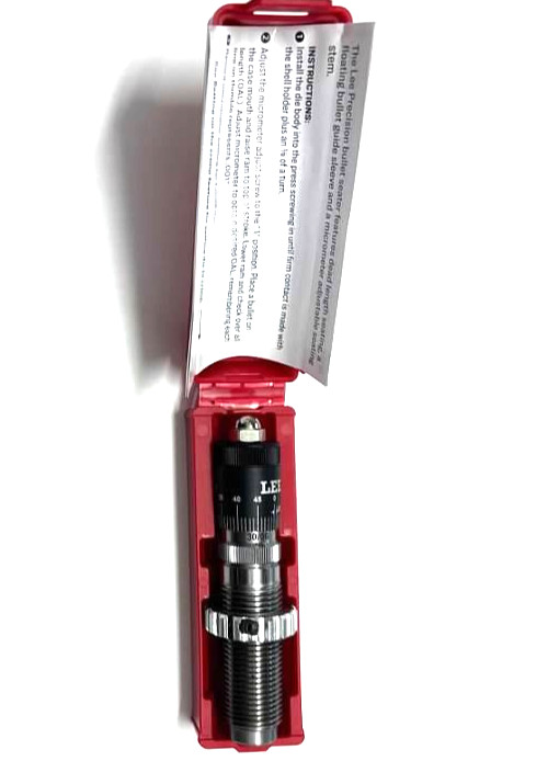 Lee 92224 30/06 Springfield Micrometer Precision Bullet Seating Die