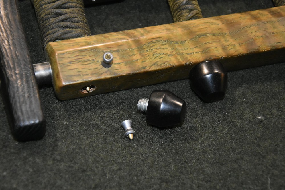 A custom Made crosman 1322 with stock Oak