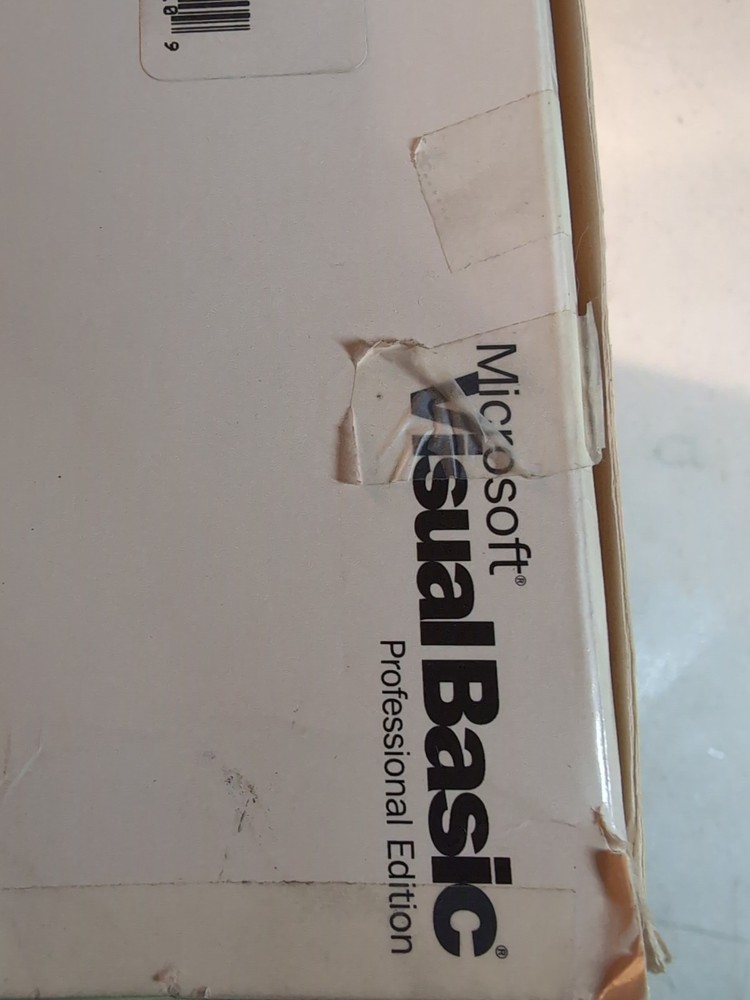 NEW* Microsoft Visual Basic 4.0 Enterprise Full Edition for Windows 3.1 95 NT