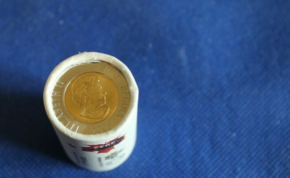 2022 Canada First Strike Toonie Direct from Special Wrap Roll..Uncirculated