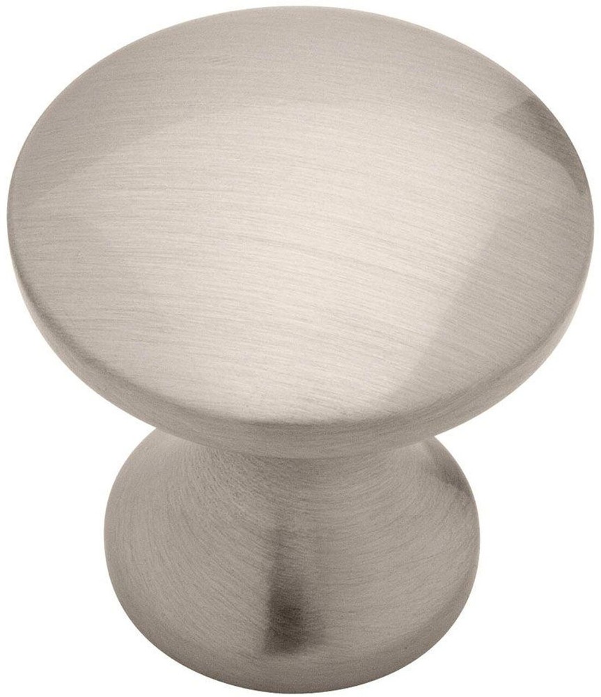 (12 Pack) 1" Modern Individuals Knob Satin Nickel